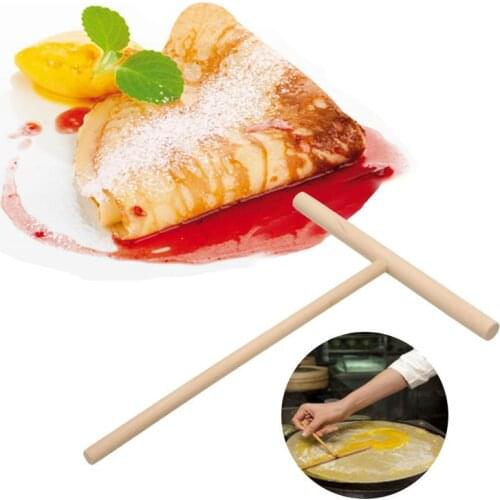Newest Kitchen Tool Stick Spreader Crepe Maker Pancake Batter Conveniet Rack Spreader Home Kitchen Pie Tools Bar Accessories