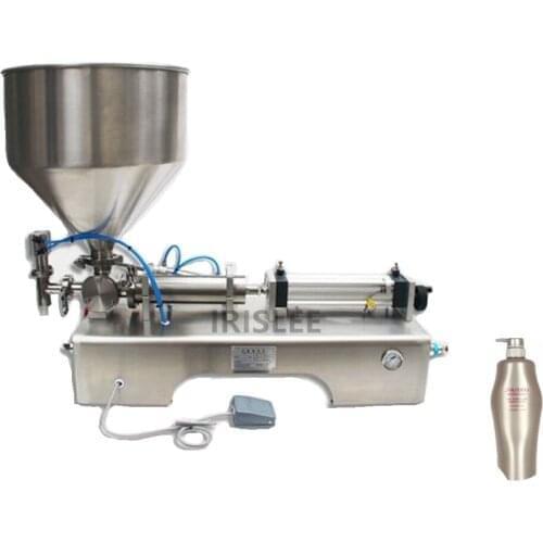 Single Head Liquid Filler Cream Shampoo Pneumatic Filling Machine Piston Cosmetic Paste oil water filling machine