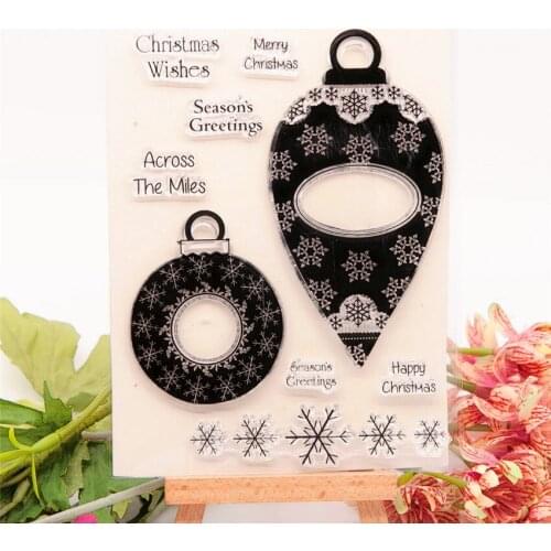 11*14.5CM Easter Lights Transparent Clear Stamps / Silicone Seals Roller Stamp for DIY scrapbooking photo album/Card Making