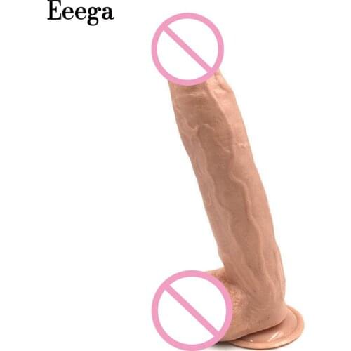 Realistic Dildo Toy for Adult Erotic Huge Big Penis With Suction Cup Sex Toys for Woman Strapon Female Masturbation