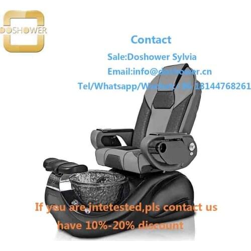 Foot spa massage chair with pedicure massage chair remote for luxury spa chair