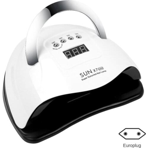 114W 57 PCS LED Nail Lamp Nail Dryer Dual hand LED UV Lamp For Curing Gel Nail Polish With Motion Sensing Manicure Salon Tool