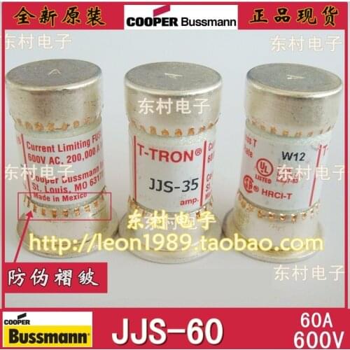 US Fuse BUSSMANN T-TRON fuse JJS-60 60A 600V JJS-80 80A