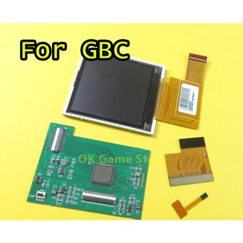 1set High Light screen Modification Kits For GBC backlight LCD screen For GBC Console LCD screen Highlight game accessories