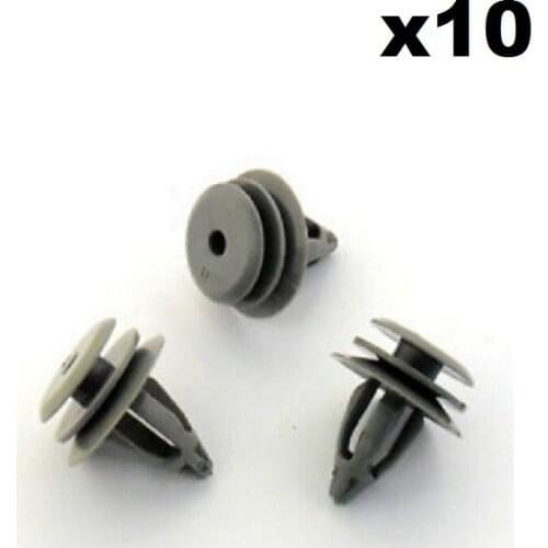 10x For BMW Plastic Trim Clips for Interior Door Cards, Trim Panels, Covers & Fascia
