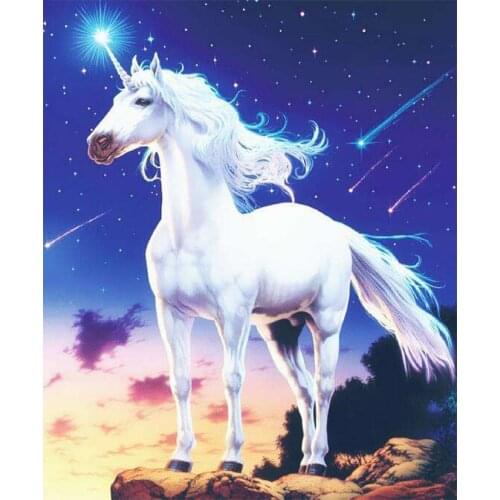 5D DIY Full Square/Round Diamond Painting Unicorn 3D Embroidery Cross Stitch Crystal Mosaic Home Dector Gift YC2