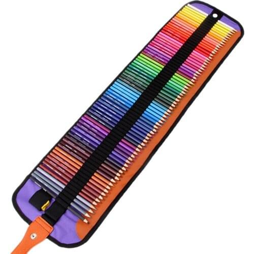72 Pcs/Set Colored Pencils Including Coloring Pencils, Travel Case, Pencil Sharpener, a Perfect Gift To Kids, Students, Artist a