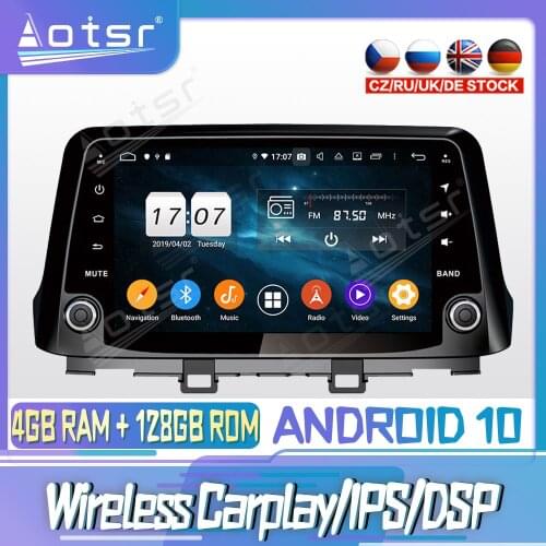 Android 10 PX6 128G For Hyundai KONA 2017 2018 Car CD DVD GPS Navigation Auto Radio Stereo Video Multimedia Player HeadUnit 2din