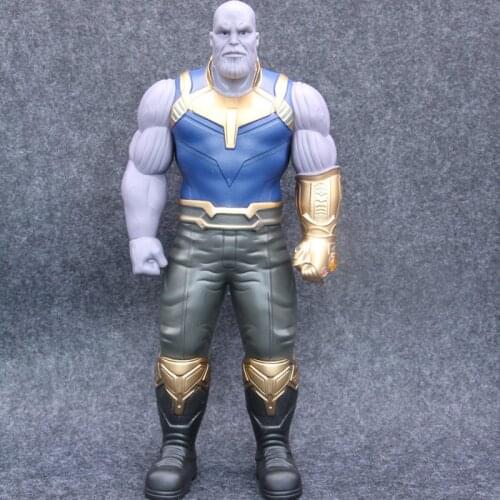 Marvel Movie Avengers Infinity War Thanos Character Figure Model Toys Hands Head Can Move 33cm