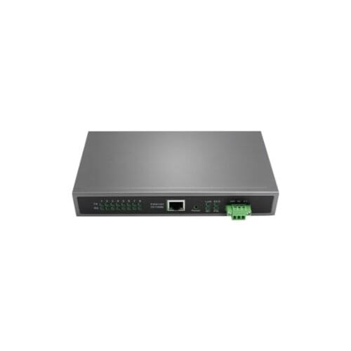 Hot selling 8 Ports Desktop Serial Device Server Industrial Automation Data Transmission TCP IP Telnet Modbus