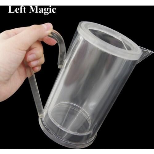 Vanishing Milk Pitcher Magic Tricks Milk Disappear Cup Glass Illusion Water Stage Magic Props Gimmick Magician Toys Comedy