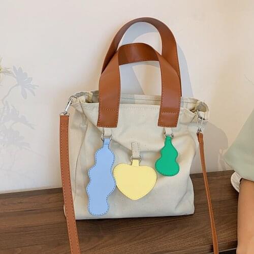 Fashion Shoulder Shopping Bag Retro Tote Women Totes Female designer Canvas Beach simpl large cheap handbags 2021 womens brand