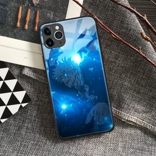 Satoru Gojo Jujutsu Kaisen Anime Soft Silicone Glass Phone Case for IPhone SE 6s 7 8 Plus X Xr Xs 11 12 Mini Pro Max Samsung