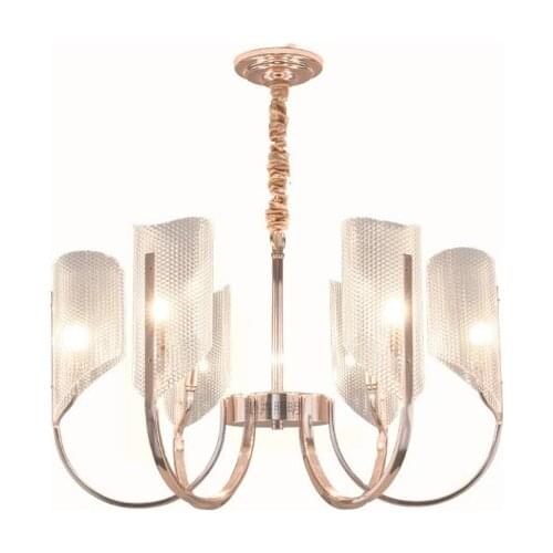 Postmodern minimalist light luxury hanging lamp living room dining room bedroom clothing hairdressing hotel Jane Europe lamp