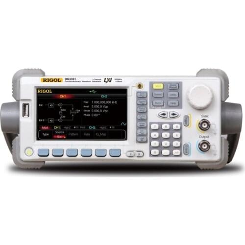 RIGOL DG5351 Arbitrary Waveform Function Generator - 350 MHz, 1 Channel