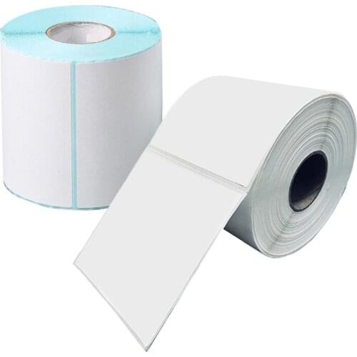 3.9" x 3.9''/ 3.9x5.9'' Thermal Paper Cash Register Pos Receipt Bar Lables Paper 500Sheets a Roll Clear and Multi-Proof