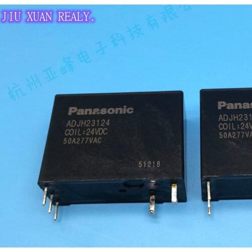 [In stock] Brand new original Relay ADJH23124 24VDC A group of normally open double coil magnetic latching 50A With manual
