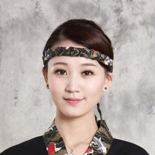 Japanese Cuisine Chef Handband Sushi Weave