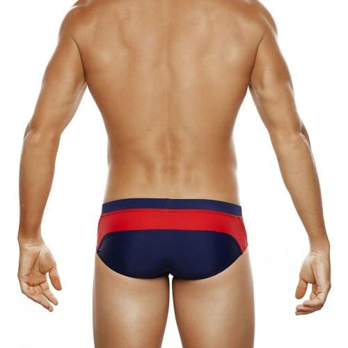 Triangle Trunks Badpak Swimmer Solid Diagonal Stripe Underwear Adults Beach Briefs With Pad Summer Holiday Lace-up Rope Swimming