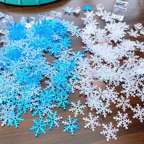 10bag Christmas Artificial Snowflake Christmas Tree Decor Snow Fake Snowflakes Christmas decorations