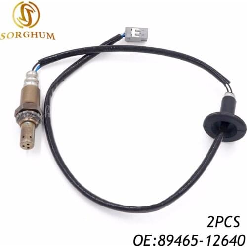 2PCS Front Oxygen Sensor Lambda Sensor For Toyota COROLLA 2001-2008 ZZE121 89465-12640 89465 02220,89465-02220,8946502220