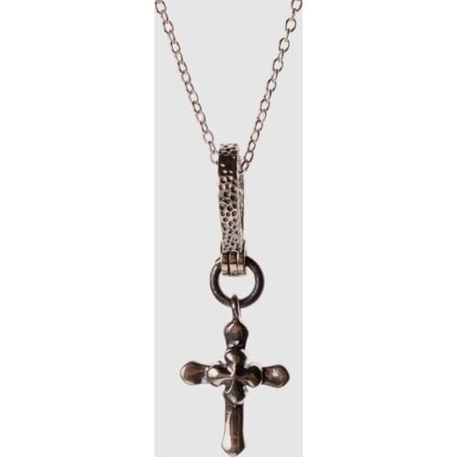 Amorita boutique silver925 antique finish cross religion Necklaces