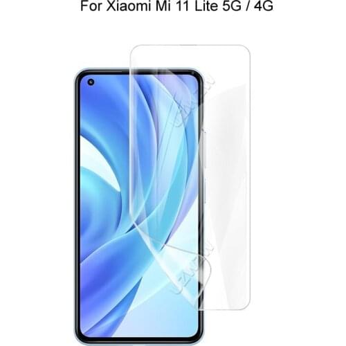 For Xiaomi Mi 11 Lite 5G / 4G Full Cover Soft Hydrogel Film Screen Protector
