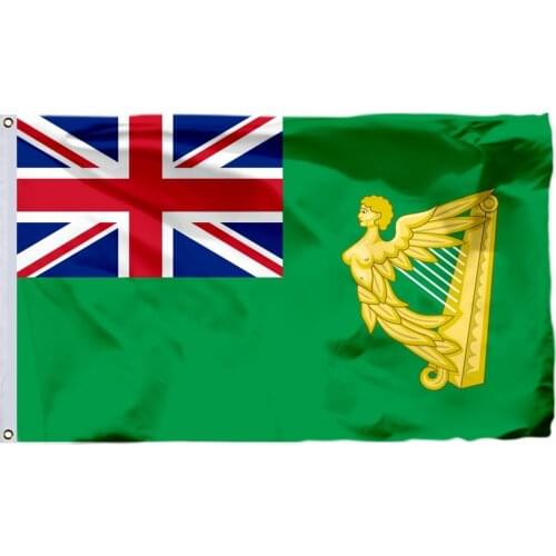 Ireland 1801 Flag 150X90cm (3x5FT) 120g 100D Polyester Double Stitched High Quality Banner Free Shipping