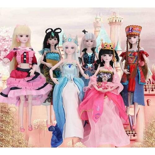 New arrival 11'' BJD Doll 29cm Princess 14-Joints blyth doll ( Clothes+ Shoes+ Makeup )Fashion Doll for Girl