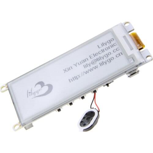 LILYGO® TTGO ESP32 T5 V2.2 2.9" ePaper Plus Display Module e-Ink Speakers New