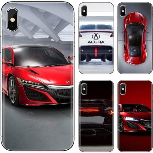 Acura-nsx-C-luxury-sports-car Soft TPU Cover For Xiaomi poco X3 nfc F2 Pro M3 Mi 5X 6X Max Mix 1 2 2S 3 Mi5 Mi6 Mi3 Mi4