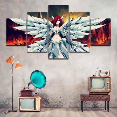 Angel Wings Wall Art Poster Canvas Painting Nordic Wall Pictures Living Room Home Decor No Frame