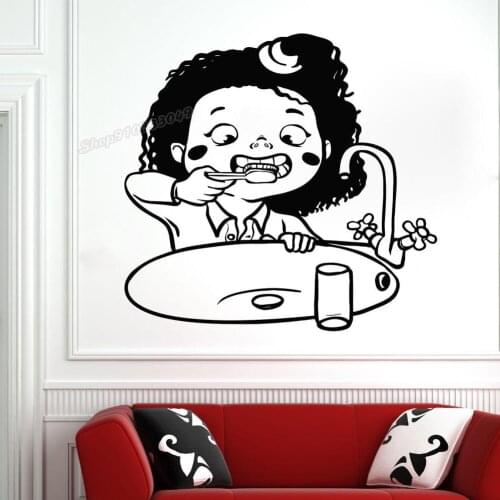 Dental Clinic Wall Decal Dental Wall Sticker Dental Clinic Wall Decor Tooth decal Vinyl Waterproof washroom Decoration C834