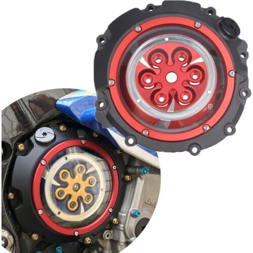 Applicable to BMW S1000RR Transparent Clutch Modification Side Cover S1000XR Transparent Side Cover HP4 Clutch Side Cover