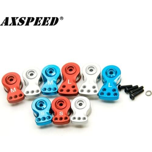 AXSPEED 18mm 25T Teeth Tooth Half Servo Arm Horn For 1/8 1/10 RC Car Boat FUTABA/SANWA/TACTIC/ACOMS/TAMIYA/AITEC/TRAXXAS/SAVOX