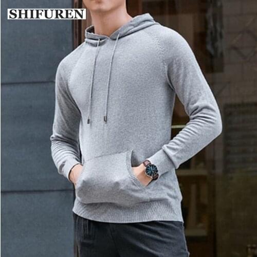 Мужские пуловеры с капюшоном SHIFUREN China At AliExpress