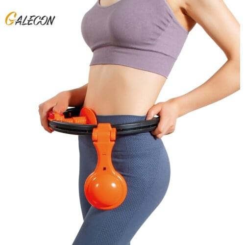 Smart Counting Fitness Circle Round Type Glowing Fitness Circle Beautiful Waist And Abdomen Around Fitness Equipment Sport Woman