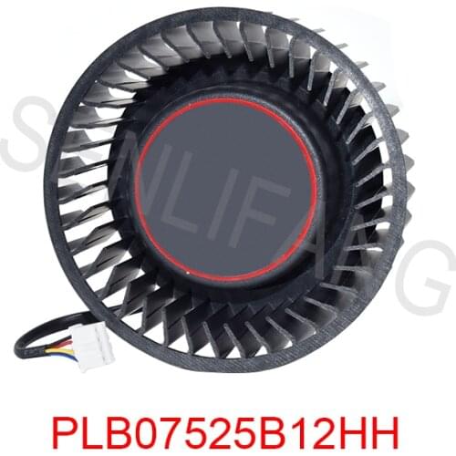 For MSI RX Vega 56 8GB /RX Vega 64 8GB Video Card Fan PLB07525B12HH DC12V 1.20A 75MM 4 Lines