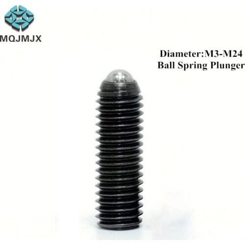 M3 M4 M5 M6 M8 M10 M12 M16 M20 M24 Alloy Steel Ball-Point Hex Socket Spring Ball Plunger Set Screw