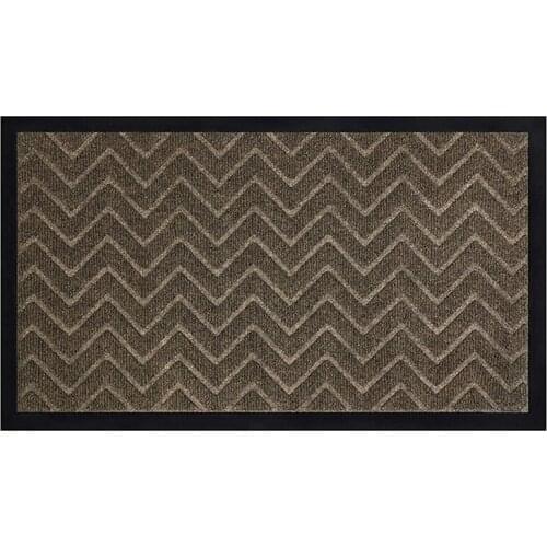 Indoor Outdoor Doormat with Latex Backing, Entryway Welcome Mats, Low-Profile Inside Front Door Mat Non Slip