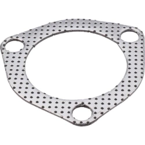 High Quality Car Triangle 3 Bolt High Temperature Exhaust Gasket 2.5 inch ensure leak-free connection Heat resistant long life