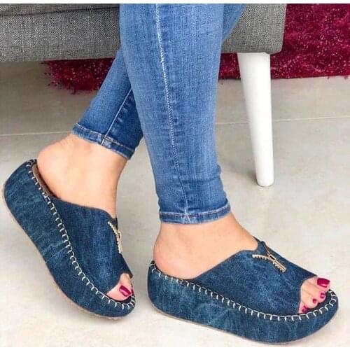2021 New Sandals Summer European and American Fashion Fish Mouth Thick Bottom Foot Large Size 40-43 sandals