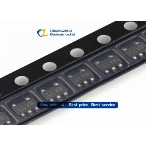 10PCS/LOT LP5907MFX-3.3/NOPB LP5907MFX-3.3 LP5907MFX LP5907 LLVB IC REG LDO 3.3V 0.25A SOT23-5