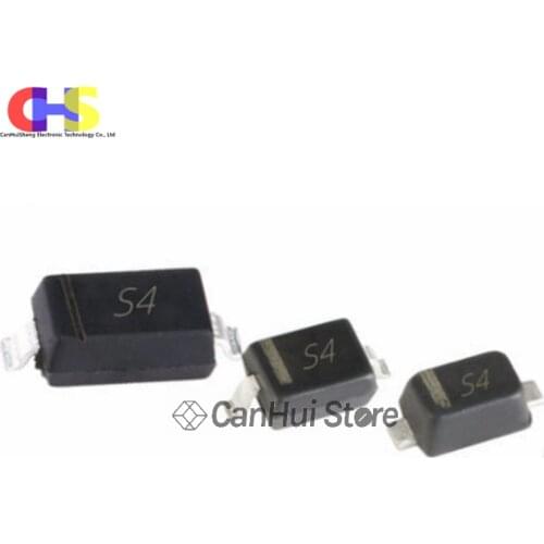 100pcs SMD Rectifier Diode 1N5819 S4 1N5819W 1N5819WS 1N5819WT SOD-123/323/523 1206/0805/0603