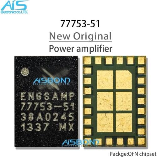 2pcs/lot 77753-51 PA IC For Mobile phone Power Amplifier IC SKY77753-51 Signal Module Chip