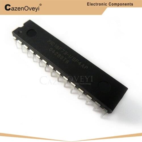 5pcs/lot PIC16F73-I/SP PIC16F73 DIP-28 In Stock