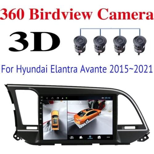 For Hyundai Elantra Avante AD 2015~2021 Car Multimedia GPS Radio Navigation NAVI Player CarPlay 360 BirdView 3D