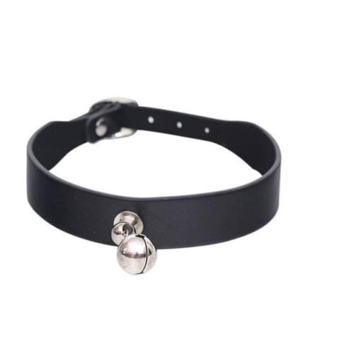 Fetish Slave Bondage Neck Collar PU Leather Punk Rivets Necklace BDSM Bondage Restraints Sex Collar Erotic Accessories S0209