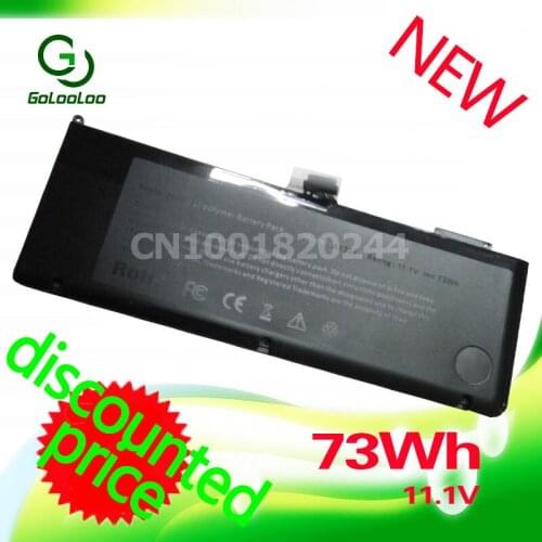 Golooloo 11.1V 73WH A1321 Replacement Battery for Apple MacBook Pro 15" A1286 MB985CH/A MC118J/A MB986J/A MC118ZP/A MC118CH/A
