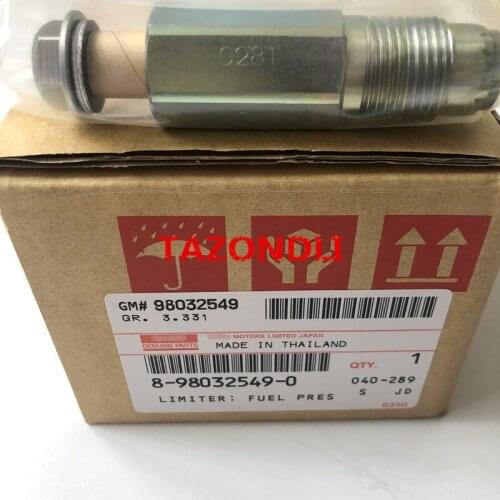 100% Original and new fuel pressure limiter valve 095420-0281 095420-0280 for 98032549 8980325490 /8-98032549-0